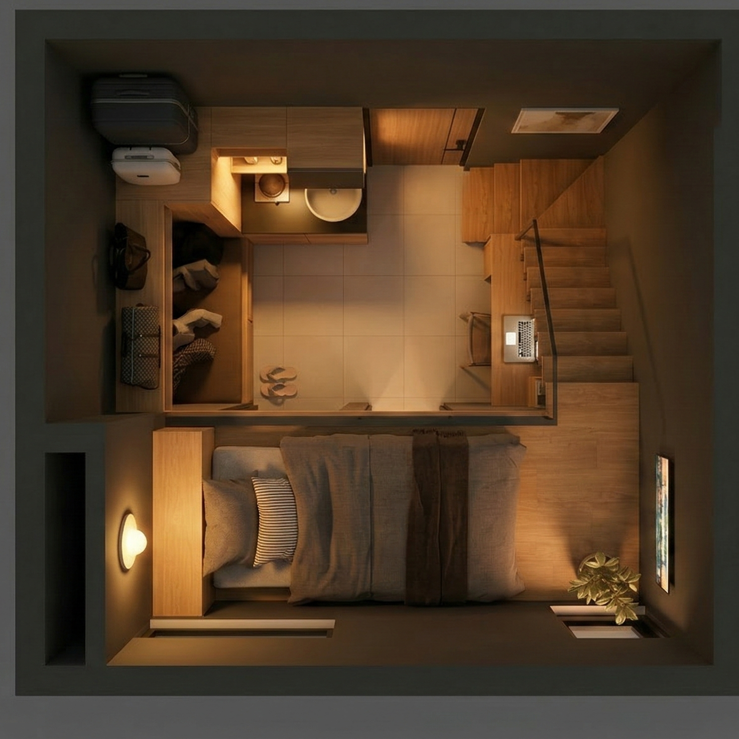 MetroPoint Sigura-Gura - 3D Floor Plan